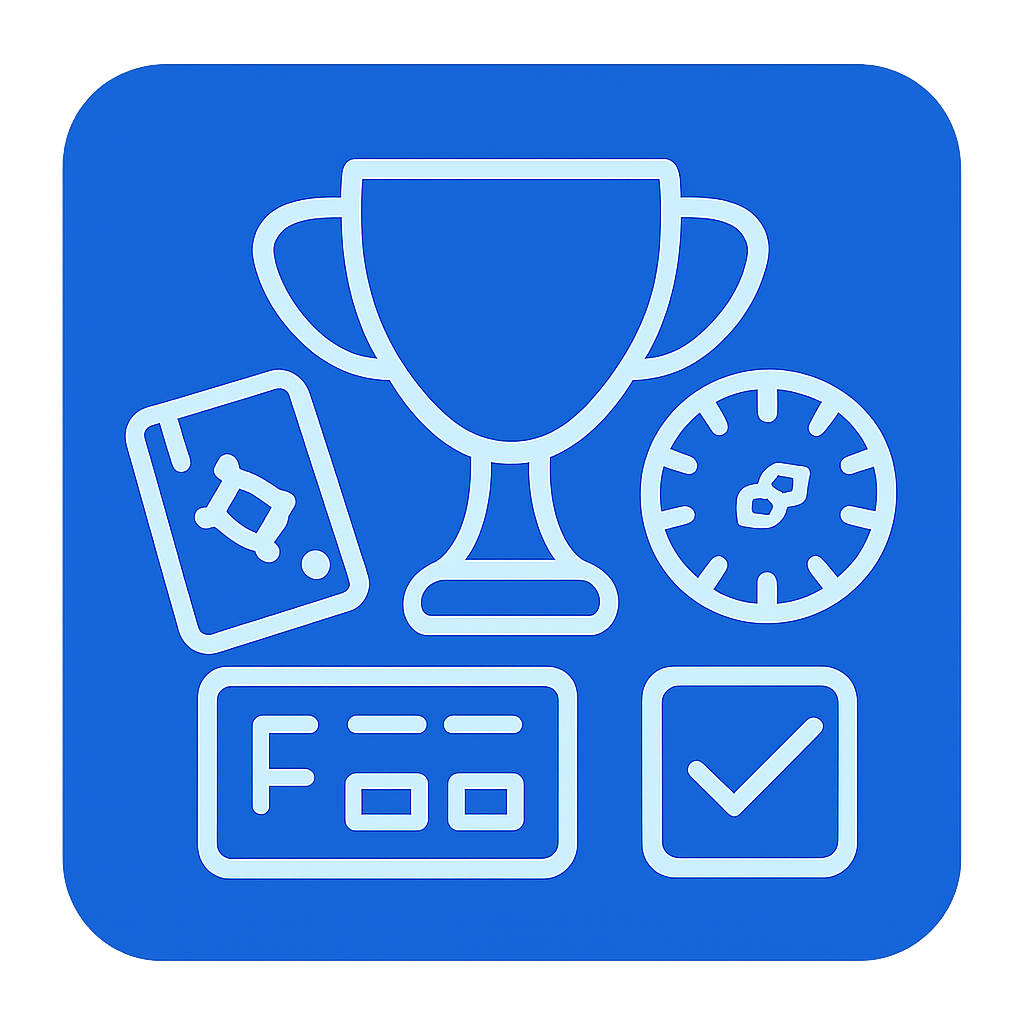 A badge representing the guide for setting up a Du win account.