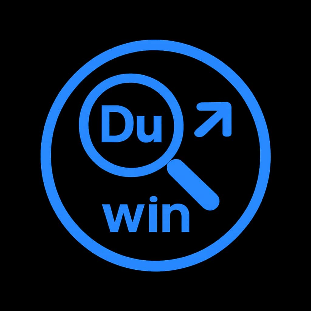 A professional icon representing Du win tools.