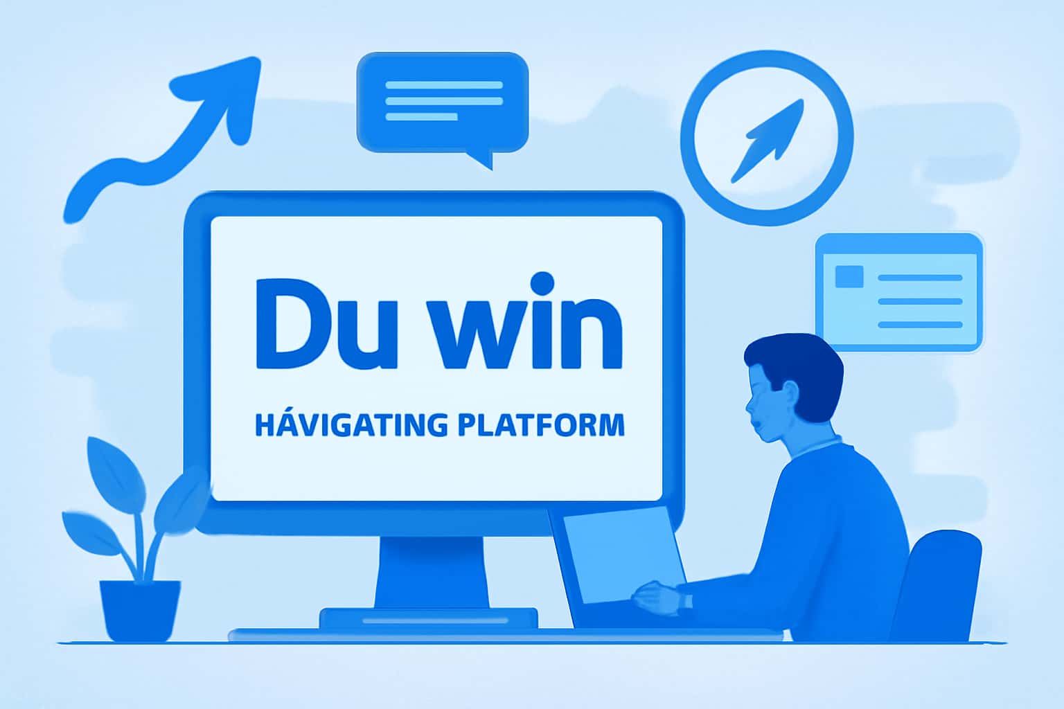 An illustrative overview of the Du win platform interface.