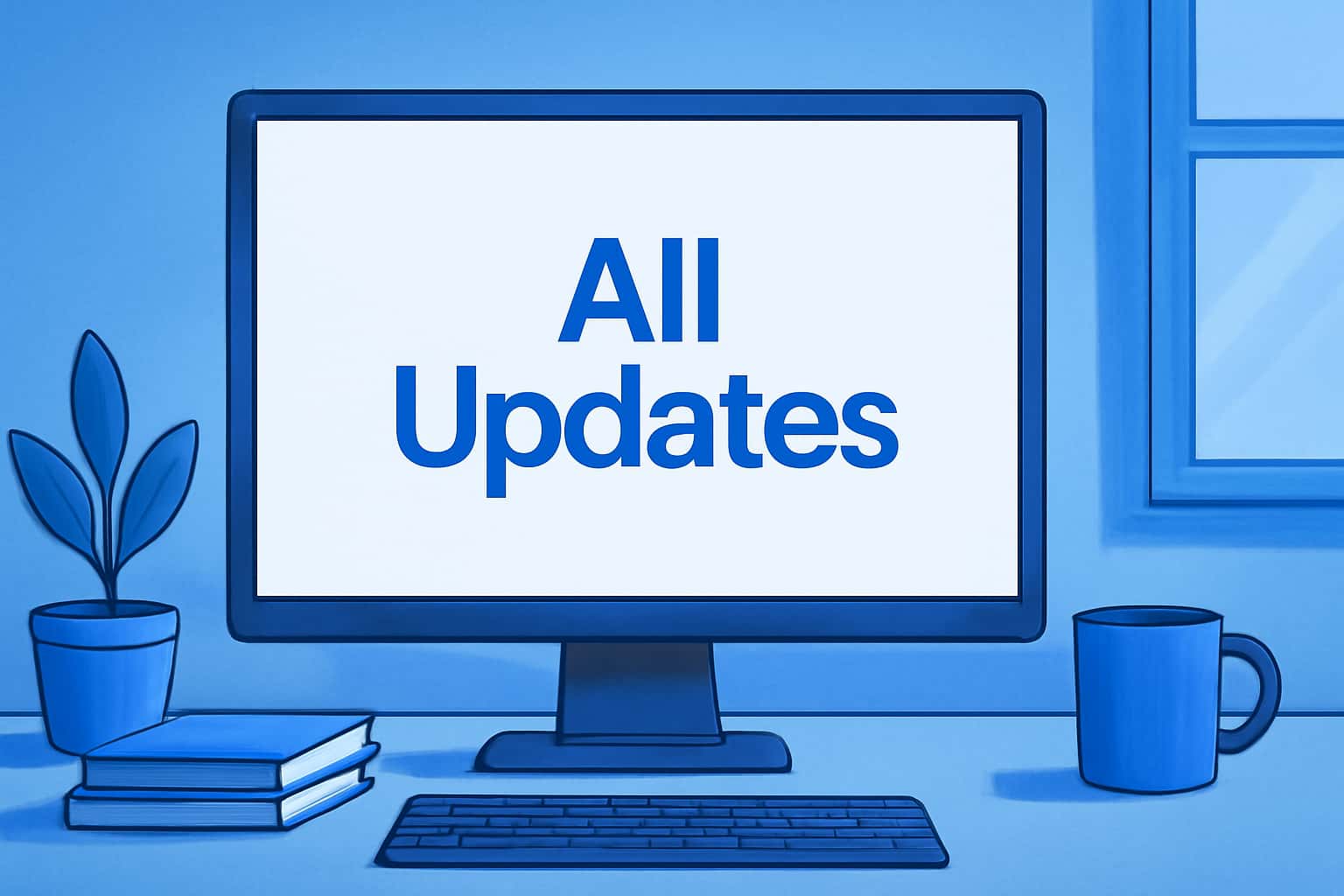 A neutral scene depicting the latest updates related to the Du win platform.