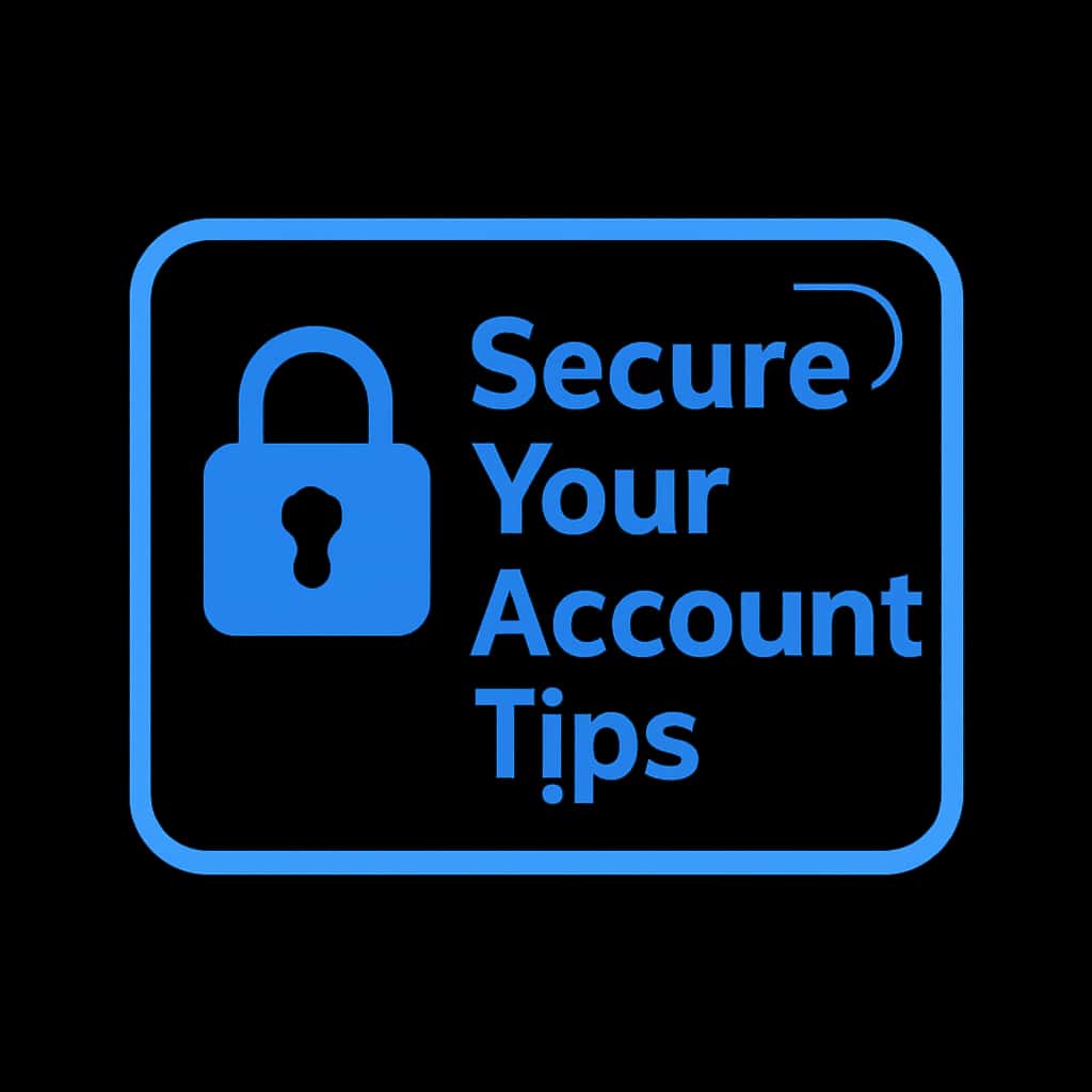 An icon representing security tips for Du win accounts.