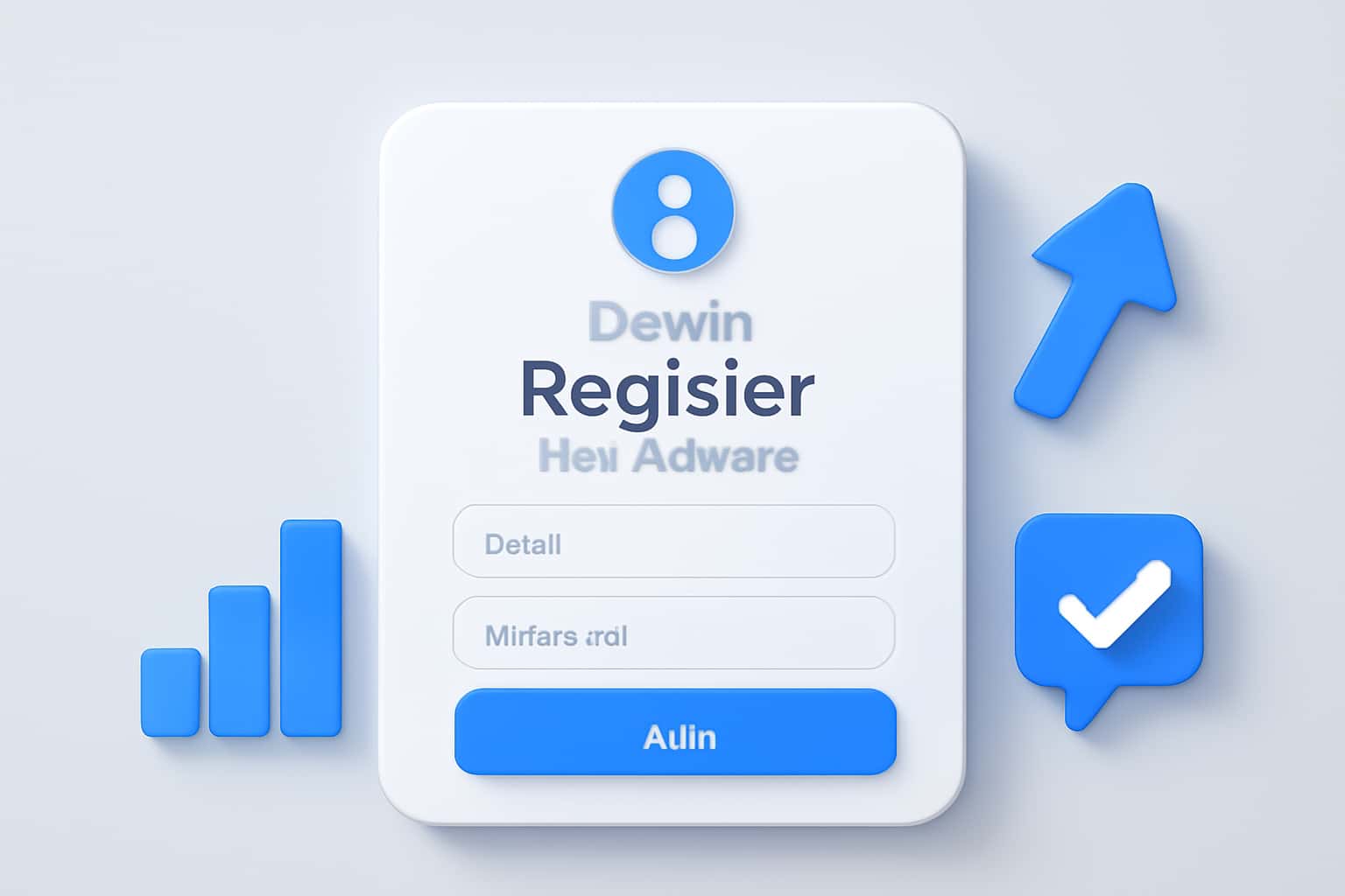 Du win Register - New Account Interface