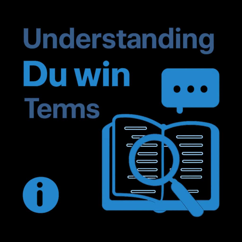 A diagram illustrating the features of the Du win platform.